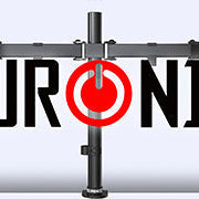 Zoomgoods computer monitor arms showing multiple monitor stands together