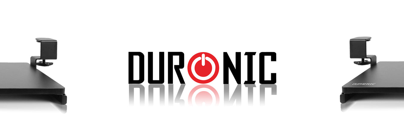 Image showcasing Zoomgoods ergonomic keyboard drawers for keyboard and mouse to improve posture