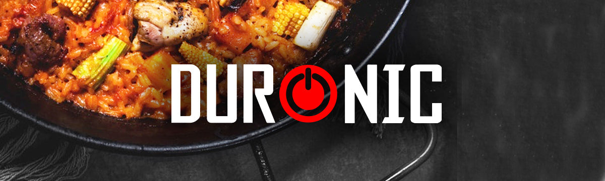 Delicious food shown created using a Zoomgoods electric hot plate