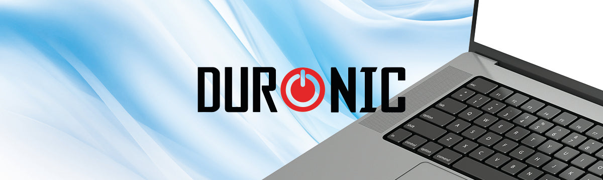 Laptop shown with a cold, icy background, to depict how the Zoomgoods laptop cooling pads act as an ergonomic cooler for your laptop