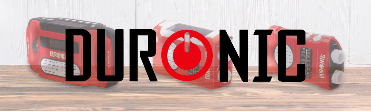 Zoomgoods solar radios for outdoor weather, camping, hiking