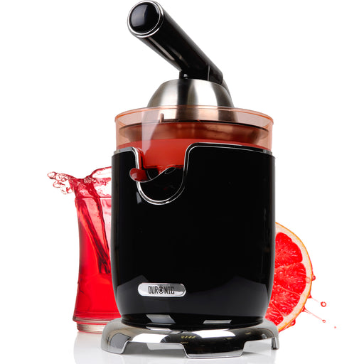 Zoomgoods Electric Citrus Juicer JE605, 2 Sized Orange Squeezer Cones,600W Citrus Press with Adjustable Pulp Filter, Pouring Spout for Freshly Squeezed Juice from Lemons and Limes