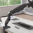 Zoomgoods DM6A1 Dual Monitor Stand, Ergonomic Gas Powered Two 32” Monitor Arms Adjustable PC Desk Mount with VESA 75/100 Compatibility Computer Arm for Home Office Work