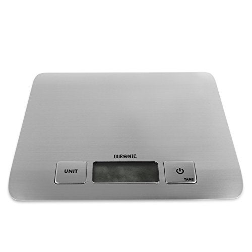 Zoomgoods Digital Kitchen Scales KS1009 Electronic Kitchen Scale Weighing Measuring Baking Scale for Office School Cooking Baking Postal Pet Food Measurement Baker Weight Scale, with Tare LCD Display