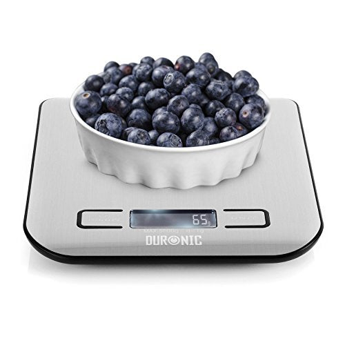 Zoomgoods Digital Kitchen Scales KS1007, Kitchen Weighing Scale for Cooking, Baking, Pet Food, Post, Food, Weight & Electronic Scale with Tare Function