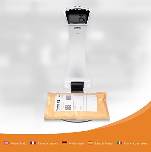 Zoomgoods Digital Kitchen Scale KS4000 Wall Kitchen Scales, Weighing Scale, Baking Scale for Cooking Baking Pet Food Postal, Food Scale Weight Scale, Electronic Scale with Backlit LCD Display