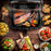 Zoomgoods Large Drawer AFD1 BG Large Drawer ONLY 2024 VERSION ONWARDS, 10L Drawer Specifically for The Zoomgoods AF24 Air Fryer, One Big Sync Cook Cooking Tray for Dual Zone Air Fryer Black Gold
