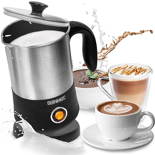 Zoomgoods Milk Frother Electric MF300, Coffee Milk Frothers Steamer, Automatic Hot and Cold Foam Maker Hot Chocolate Machine with Milk Heater and Warmer for Cappuccino, Lattes, Coffees and Matcha