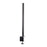 Zoomgoods DM15 DM25 DM35 60cm Pole BLACK | Compatible with All Zoomgoods Monitor Desk Mount Arms | Black | Steel | Long | 600mm Length | 32mm Diameter | Clamp Included