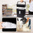 Zoomgoods Micro Cut Paper Shredder PS657, Shred 5 Sheet Heavy Duty Small Mini Electric Shredders, Data Shredding Machine for Home Office Use, Shreds Papers, Credit Cards, Envelopes, Documents - Black P4