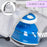 Zoomgoods Travel Iron SI3 BE Portable Steam Irons with Dual Voltage Lightweight Compact Electric Mini Iron with Ceramic Plate for Travelling Sewing & Holidays - Blue