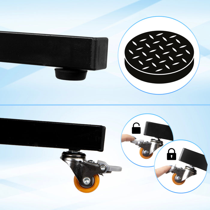 Zoomgoods Projector Screen SFPS100 BUNDLE 100” Projection Screens with Accessories Kit 16:9 Mountable Projector Screen with Tripod Hook Screw Portable Movie Screens for Home Cinema Business Presentation