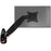 Zoomgoods Monitor Arm Wall Mount DM55W1X1 | Bracket for Single PC Computer Screen | Aluminium | For One 15”-27” LED LCD TV Television | VESA 75/100 Fixing | Tilt +85°/-90°, Swivel 180°, Rotate 360°