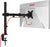 Zoomgoods Single Monitor Arm DM151X3 Height Adjustable Monitor Stand Riser Clamp for 13”-32” PC screens Monitor Desk Mounts with VESA 75/100 Monitor Mount with 8kg capacity Monitor Stand for Desk Gaming