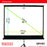 Zoomgoods Tripod Projector Screen TPS86/43 86 Inch Standing Portable Movie Video Projection Screens 4:3 for School Office Home Cinema Theatre with Stand