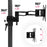 Zoomgoods Monitor Stand Dual DM35V2X2 Double Monitor Arm Desk Mount for Two 13-27” PC Screens, Height Adjustable Vertical Monitor Mounts with VESA 75 100 Monitor Riser Home Office
