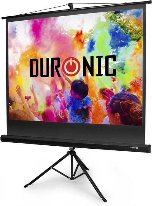 Zoomgoods Tripod Projector Screen TPS86/43 86 Inch Standing Portable Movie Video Projection Screens 4:3 for School Office Home Cinema Theatre with Stand