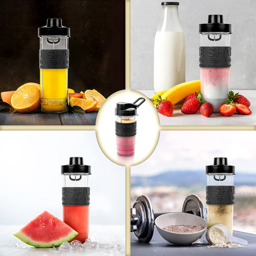 Zoomgoods Blender Spare Bottle 570ml BB5, 570ml Water Bottle For Zoomgoods BL530 and BL540 Blenders Only, BPA Free, Ideal for Camping, Gym, Travel, Hiking - Large