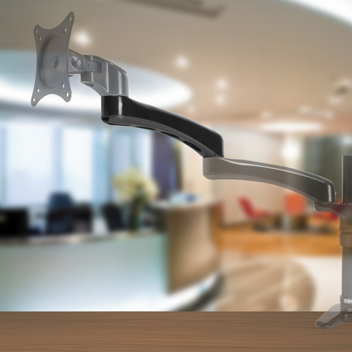 Zoomgoods Spare Monitor Arm DM45 DM55 [SINGLE] 1x Arm Compatible with All Zoomgoods Monitor Desk Mounts and Poles | BLACK | Aluminium | Use to Extend DM451, DM452, DM453, DM454