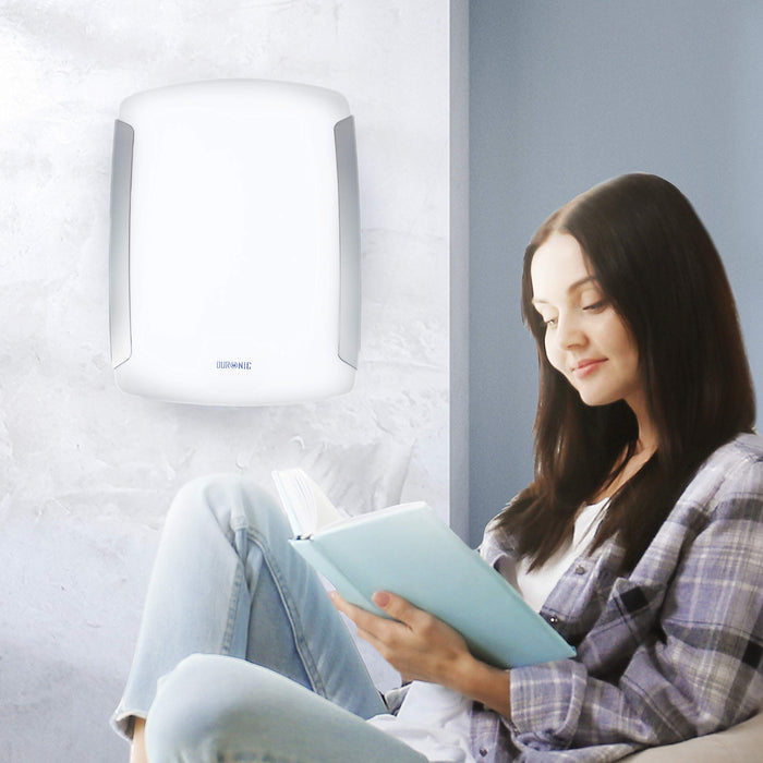 Zoomgoods Sad Light Therapy Lamp Box SADV1, Portable Daylight S A D Lightbox Sun Lamps, Natural Relief Sunlight Bulb Sad Lights, for S.A.D - Seasonal Affective Disorder Winter Depression - 10000 Lumens