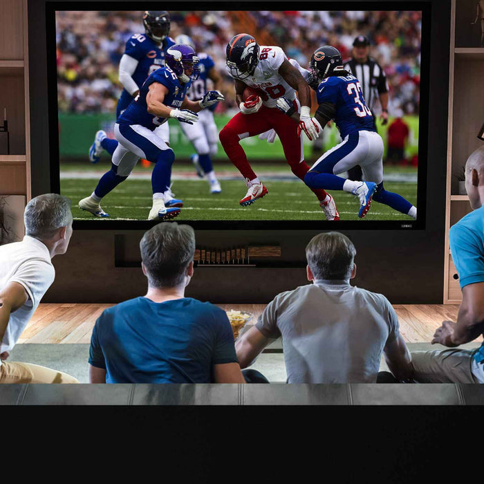 Zoomgoods Projector Screen FFPS120/169 Wall Mountable HD Projection Screens, 120” Fixed Frame Movie Screen, 16:9 Ratio Home Theatre Cinema Screen, Ideal for Home, Classroom, Office Presentations