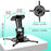 Zoomgoods Projector Mount Stand for Ceiling or Wall Bracket PB02XL | 10kg Capacity | Extendable Universal Adjustable Clamp | Tile Swivel Rotate | Black