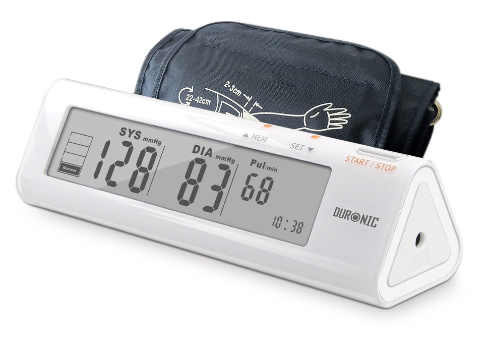 Zoomgoods Blood Pressure Monitor BPM450 Upper Arm | Automatic | BP Machine for Professional and Home Use | Large Digital LCD Display | Desktop | 60 Record Memory | Medium-Large 22cm-42cm Cuff