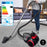 Zoomgoods Bagless Cylinder Vacuum Cleaner VC5010, Cyclonic Carpet and Hard Floor Cleaner, 500W, Lightweight and Low Noise, HEPA Filter, Extendable Hose, Comes with 4 Attachments [Energy Class A+]