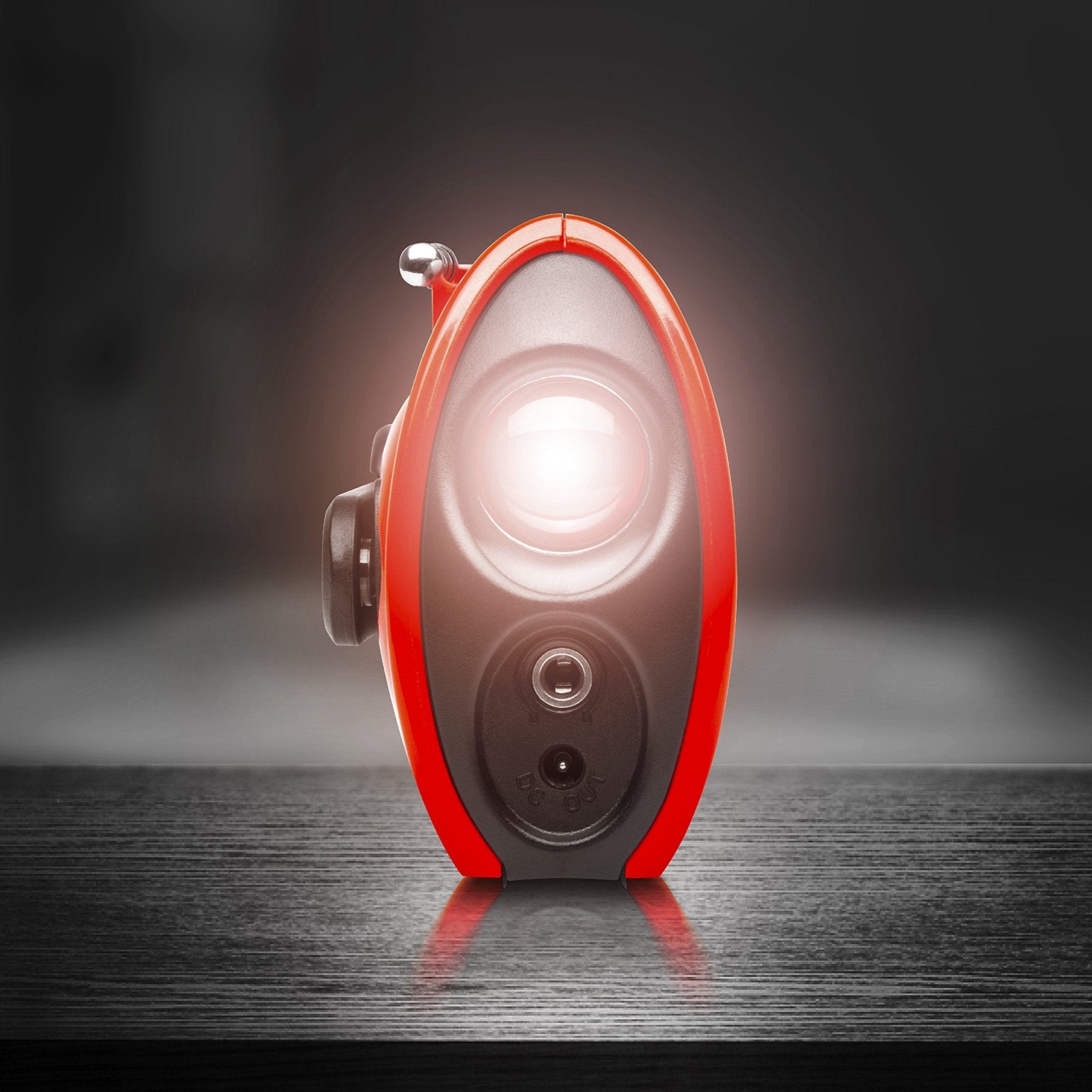 Zoomgoods AM/FM Radio ECOHAND, Solar Powered Radio with LED Torch, Wind-Up Charging, Headphone Jack and Integrated Flashlight for Camping, Hiking and Emergency Use