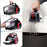 Zoomgoods Bagless Cylinder Vacuum Cleaner VC5010, Cyclonic Carpet and Hard Floor Cleaner, 500W, Lightweight and Low Noise, HEPA Filter, Extendable Hose, Comes with 4 Attachments [Energy Class A+]