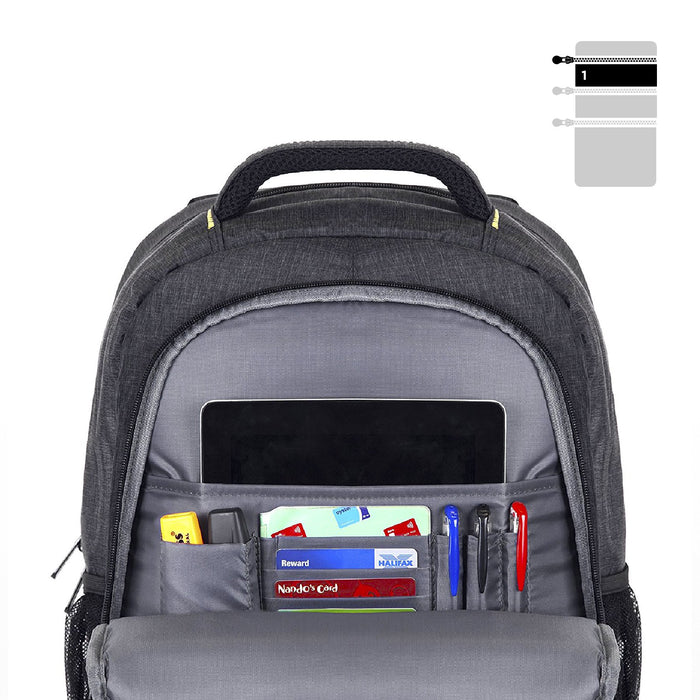 Zoomgoods Travel Laptop Backpack, Lightweight Laptop Bag 15.6” Work Bag, School Rucksack, Backpack for Computer, business, school, Children, Ladies, Gym, Water Resistant, Gift for Women for men LB13