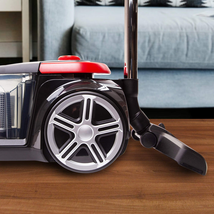 Zoomgoods Vacuum Cleaner VC7020 Lightweight 700W Bagless HEPA Filter Vacuum Cleaners with Crevice & Turbo Brush Lightweight Upholstery Cleaner for Carpet Floor Pet Hair Allergies