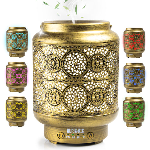 Zoomgoods Aromatherapy Diffuser AD42 100ml Electric Aroma Diffuser Compact Essential Oil DIffuser for Home Office Bedroom Spa with 7 LED Lights Oil Scented Humidifier for Relaxation Sleep