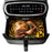 Zoomgoods AF14 BK large drawer air fryer 10L capacity to sync cook roast chicken, potato wedges, roast beef, and more