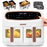 Zoomgoods AF34 WE healthy white oil free air fryer with dual cooking zones fries roasted vegetables