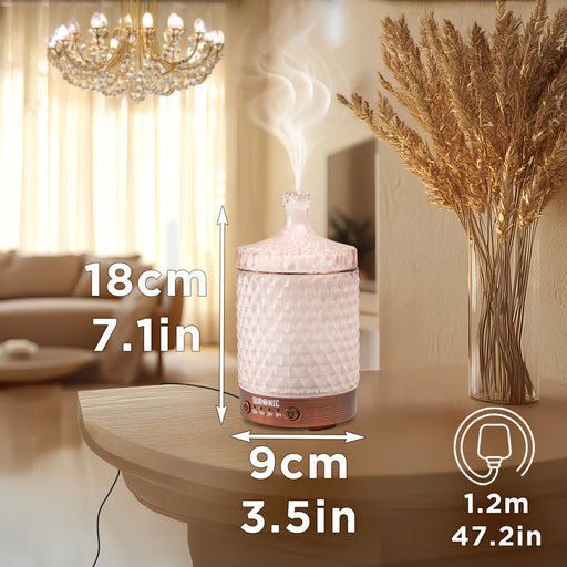 Zoomgoods Aromatherapy Diffuser product and cord dimension