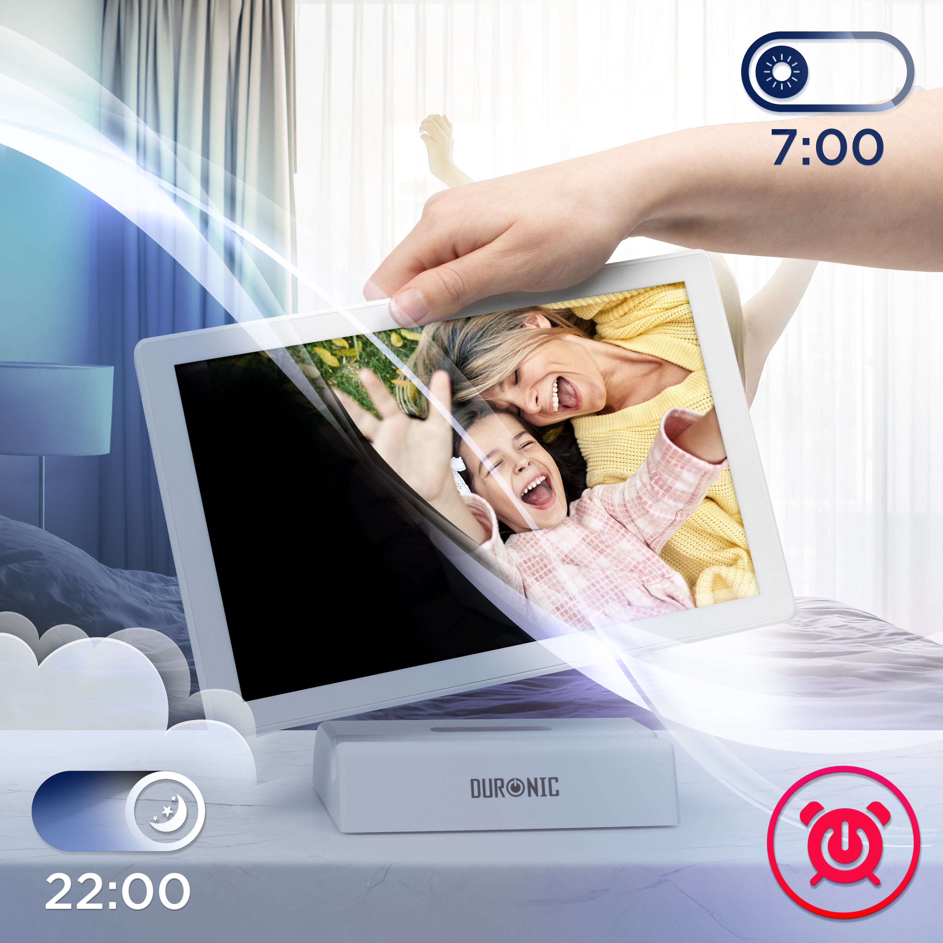 Zoomgoods Digital Photo Frame with sleepmode