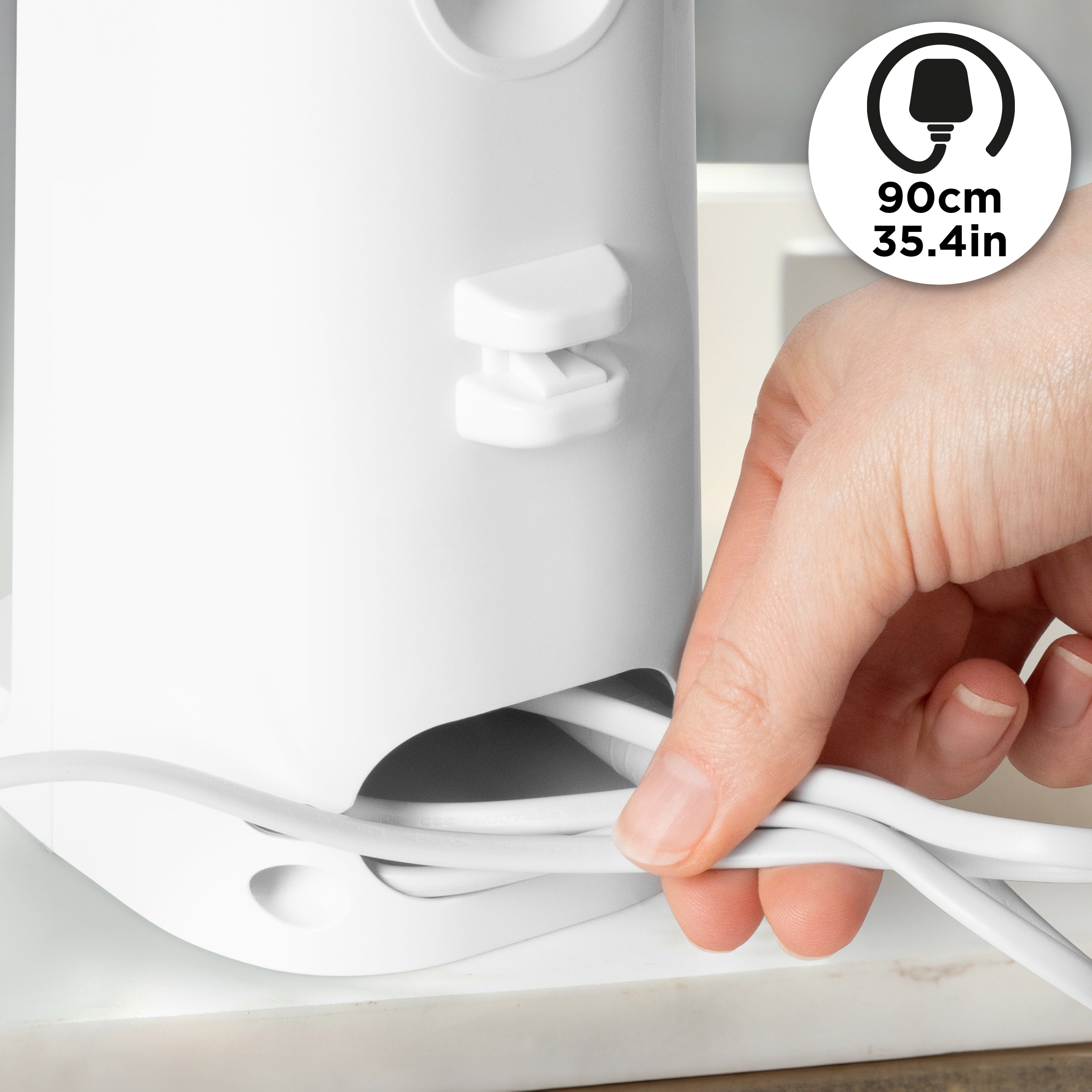 Zoomgoods Electric Can Opener with cord length