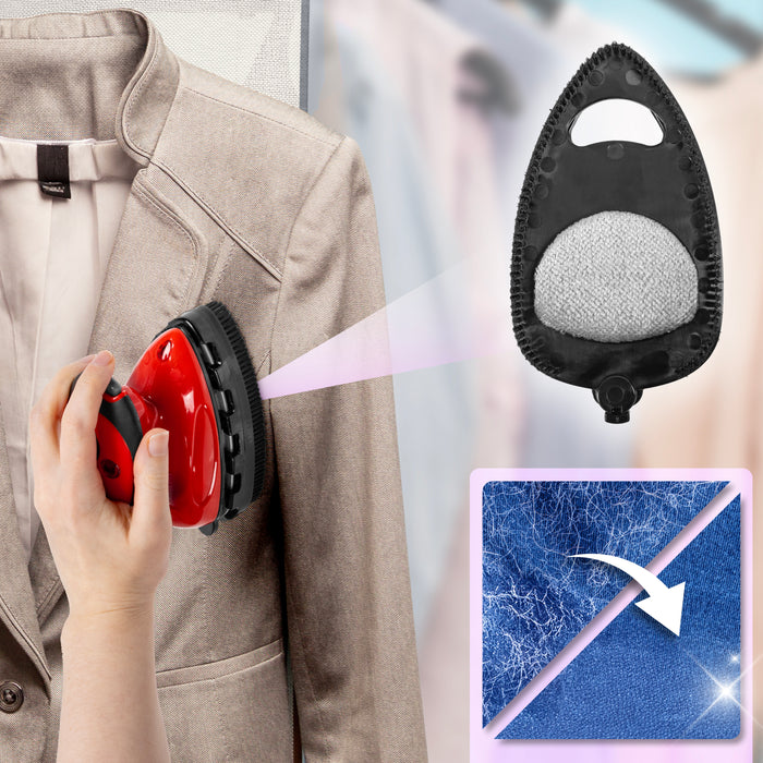 Zoomgoods SI2 RD red garment iron lint remover attachment for lint hair dust