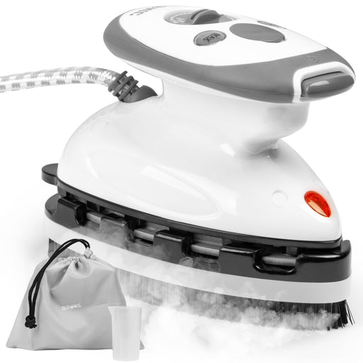 Zoomgoods SI2 WE white travel iron for holidays quilting patchwork crafting and comes with bag
