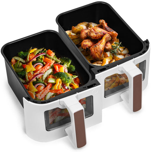 Zoomgoods Twin Drawers with cooked vegetable and chicken