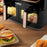 Zoomgoods Twin Drawers with viewing windows showing fries and meat
