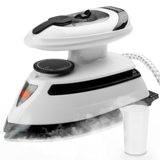 Zoomgoods Travel Iron SI4 WB Portable Steam Irons with Dual Voltage Lightweight Electric Mini Iron with Ceramic Plate 420W Compact Iron for Travelling Sewing & Holidays