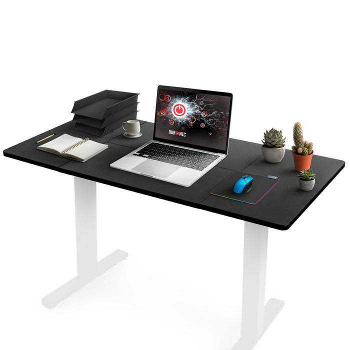 Zoomgoods Desk Top TT140 BK – DESKTOP ONLY - Standing Desk Table Surface Only, Desktop TM51 and TM61 Height Adjustable Desk Frames – Black