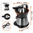 Zoomgoods Electric Citrus Juicer JE304, 2 Interchangeable Lemon Squeezer Cones, 300W Electric Hand Press with Adjustable Pulp Filter and Pouring Spout, Ideal for Fresh Orange, Lime juice