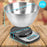 Zoomgoods Digital Kitchen Scale KS5000 BK/SS Kitchen Scales with Bowl, Weighing Scale, Baking Scale for Cooking Baking Pet Food Postal, Food Scale Weight Scale, Electronic Scale with Backlit LCD Display