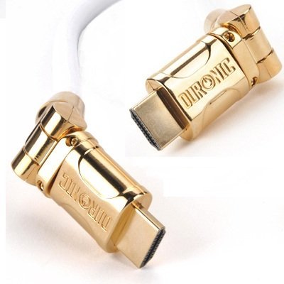 Zoomgoods HDMI Cable [ HDC01 /10] | 10 Metre | WHITE | 1080p High Speed HDMI & Ethernet Lead | 24K Gold Plated Swivel Connectors | Good for PS4, PS3, Xbox, Nintendo, Sky+ HD, Virgin, TV, DVD, BluRay