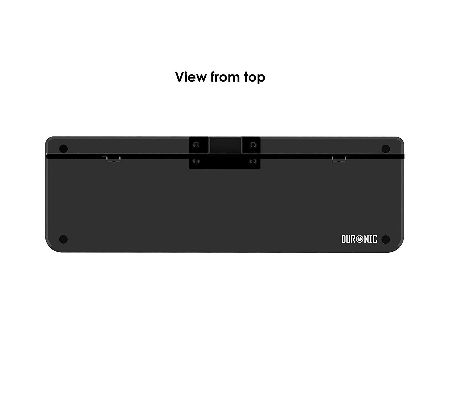 Zoomgoods TV Stand for Desk TVS2D2 Table 30-65 inch TV | VESA 200 400 600| Suitable for Desktop - Television of size 30 32 40 43 50 55 60 65 inch | 50kg capacity