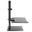 Zoomgoods Sit-Stand Desk DM05D14 | Height Adjustable Office Workstation | 65x51cm Platform | Raises 7-44cm | Riser for PC Computer Screen and Keyboard | Ergonomic Desktop Converter with Screen Mount