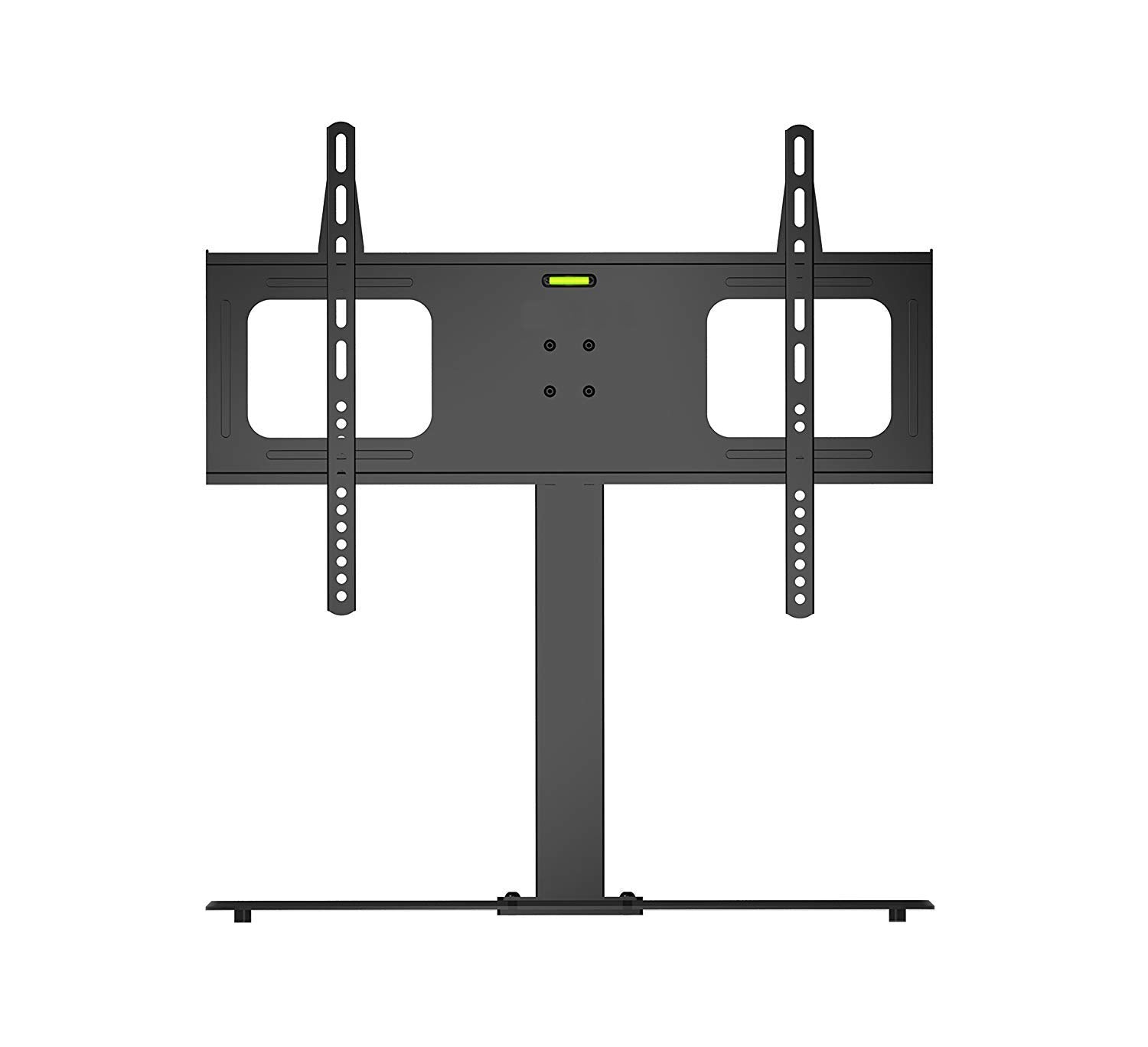 Zoomgoods TV Stand for Desk TVS2D2 Table 30-65 inch TV | VESA 200 400 600| Suitable for Desktop - Television of size 30 32 40 43 50 55 60 65 inch | 50kg capacity